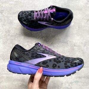Brooks Ghost 14 Electric Cheetah Run Wild Running Shoes Womens 9.5